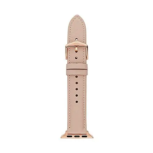 Produktbild: Fossil Armband kompatibel mit Apple Watch, 38/40/41 mm 18 mm Rosa Leder, S181498