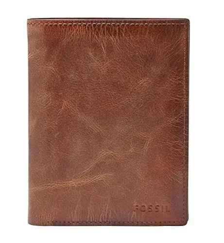 Produktbild: Fossil Brieftasche für Herren Derrick, 100% Leder Bifold braun 10 cm L x 2,5 cm B x 13 cm H ML3686200