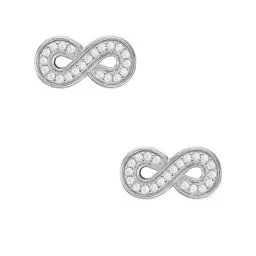 Produktbild: Fossil Damenohrstecker Infinity Sterlingsilber, JFS00634040