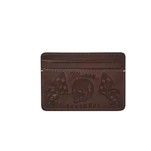 Produktbild: Fossil Geldbörse für Herren –Kartenmäppchen Bronson Eco-Leder, ML4536206 – 10 cm L x 0,63 cm B x 7 cm H