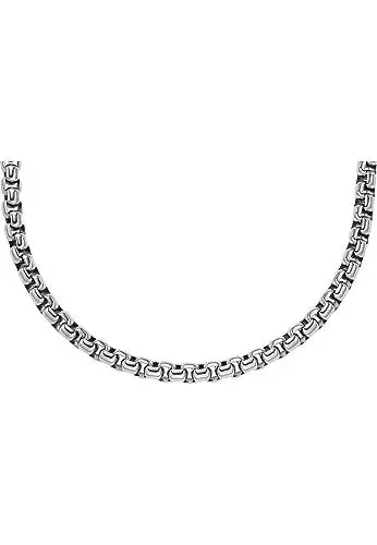 Produktbild: Fossil Herren-Halskette, All Stacked Up Edelstahl-Kette Halskette