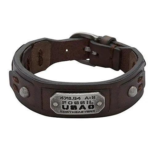 Produktbild: Fossil Herren Leder Armband