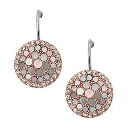 Produktbild: Fossil Ohrringe Für Frauen, 1,27 Cm Rose Gold Edelstahl-Ohrringe, JF01737791