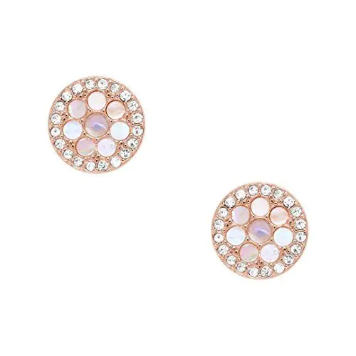 Produktbild: Fossil Ohrringe Für Frauen Mop, 10(D)*2.0(Dicke)mm Rose Gold Edelstahl-Ohrringe, JF02906791