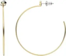 Produktbild: Fossil Ohrringe Für Frauen Sadie, Länge: 48.4mm, Breite: 4.8mm Gold-Edelstahl-Ohrringe, JF04111710