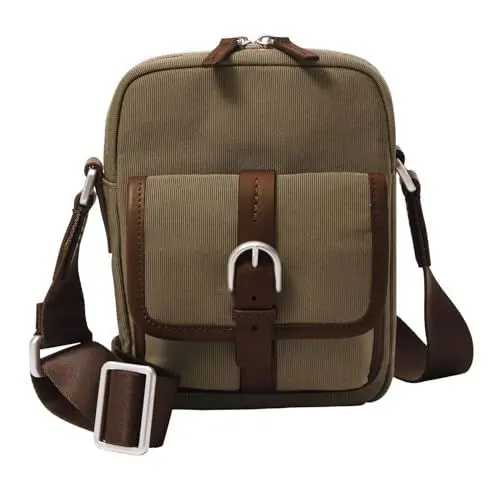 Produktbild: Fossil Tasche für Herren Camden Fabric N/S Umhängetasche, MBG9601147 – 15,2 cm L x 6,4 cm B x 20,3 cm H