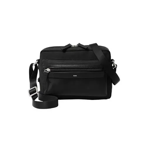 Produktbild: Fossil Tasche für herren Wyatt Kameratasche aus Nylon, MBG9607001 – 22,9 cm L x 6,4 cm B x 15,9 cm H