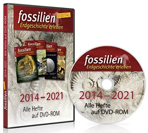 Produktbild: Fossilien digital 2014 – 2021: Alle Hefte auf DVD-ROM
