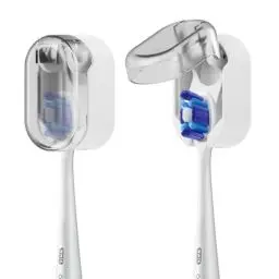 Produktbild: FOTINOR Zahnbürstenhalter 2 Stück, staubdicht, für elektrische Zahnbürsten, Wandmontage, Selbstklebender Zahnbürsten-Organizer für Badezimmer-Zahnbürsten-Aufbewahrung