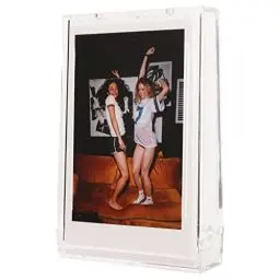 Produktbild: Foto Aufbewahrungsbox für Polaroid, 3 Zoll Bildhalter Hülle, Sofortbildkamera Foto PC, Tragbare Foto Halter Hülle mit Handseil für Bildkarten (Transparent)