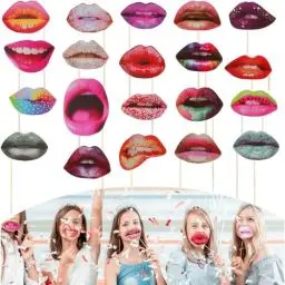 Produktbild: Foto Requisiten,20 Stück Party Fotoautomat Booth Props Komisch Lippe Mund,Fotobox Accessoires,lustige Fotorequisiten,Party Fotoautomat Requisiten,Fotorequisiten Accessoires für Party Zubehör,Geburtsta