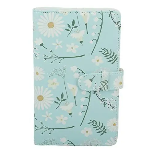 Produktbild: Fotoalbum mit 108 Taschen, für Sofortbildkamerafilme 3 Zoll für Fujifilm für 12 11 9 8 90 70 40 für Sofortbildkamerafilme und 2x3 Zoll Fotopapier (Chrysantheme)