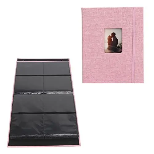 Produktbild: Fotoalbum mit 208 Fächern für Polaroid Bilder, Integrierte 26 Seiten, Dekoratives Bilderalbum Zum Aufbewahren von 3 Zoll Großen Fotos,Kinokarten, Bankkarten, Visitenkarten Usw