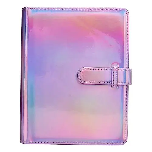 Produktbild: Fotoalbum für 3-Zoll-Film, Buntes Album mit 256 Taschen für Fuji-Film 12 11, Fotobuch aus PU-Leder, Fotokartenordner mit Schloss