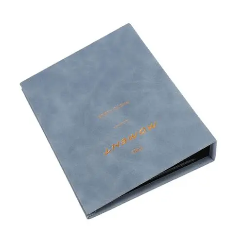 Produktbild: Fotoalbum mit 64 Taschen für Fujifilm Instax 12 11 9 8 Sofortbildkamera, Samtbezug, 2x3 Fotoalbum, Kompatibel mit, Kodak, HP Zink 2x3 Fotos, K Fotokarten (Blue)