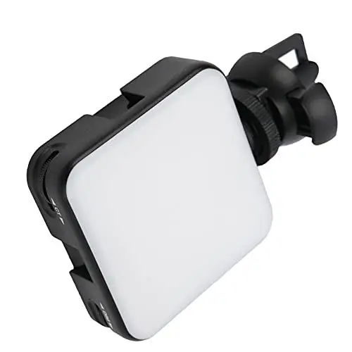 Produktbild: Fotografie-Lampe, LED-Fülllicht, Quadratisch, Kunststoff, Tragbar, Farbtemperatur Einstellbar, für Online-Video, Live-Übertragung, Konferenz, Unterricht