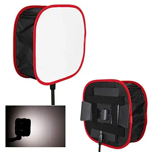 Produktbild: Dioche Softbox Fotostudio für 660, 530, RGB Polyester Stoffe, Faltbare Fotografie, Quadratisch, Lichtreflektor, Softbox Kit, Mit 4 Halterungen für Studio und Außen Fotografie, Porträts Videoaufnah