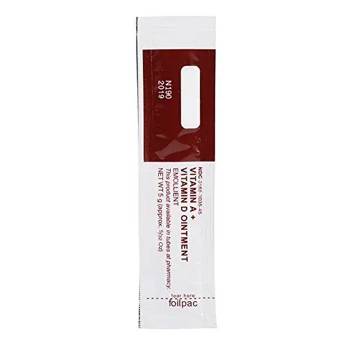 Produktbild: Fougera Vitamin A Vitamin D Salbe, ANGGREK Vitamin A und D Salbe 10er Set Permanent Makeup Tattoo Body Art Reparatur Nachsorge Wiederherstellung Vitamin A&D Salbe Weiße Microblading Nachsorge(Weiß)