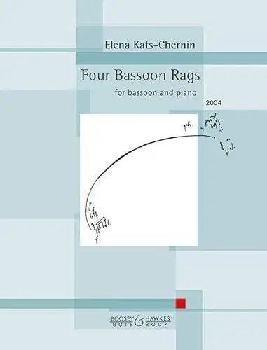 Produktbild: Four Bassoon Rags: Fagott und Klavier.