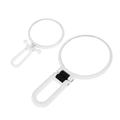 Produktbild: FOYTOKI 15x Kosmetikspiegel – 2er-Pack – Tragbar Und Faltbar – Großartig Für – Ideal Für Make-up Und Reisen