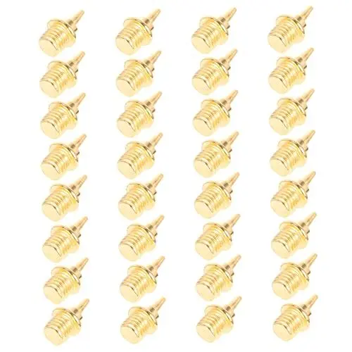 Produktbild: FOYTOKI 32 Stück Track Spikes Für Sprints Laufschuhe Nägel Metall Kurze Schuhe Nägel Cross Country Track Nails Set