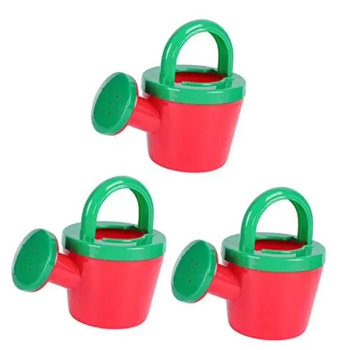 Produktbild: FOYTOKI 3 Stück Kinder Gießkanne Garten Gießkanne Waschspielzeug Kunststoff Strandspielzeug Shampoo Topf Bewässerungsspielzeug Shampoo Tasse Wasserbehälter Badespielzeug