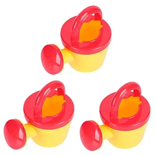Produktbild: FOYTOKI 3 Stück Kinder Gießkanne Gießspielzeug Shampoo Topf Waschspielzeug Badespielzeug Shampoo Becher Wasserbehälter Blumen Gießkanne Kinder Strandspielzeug Garten