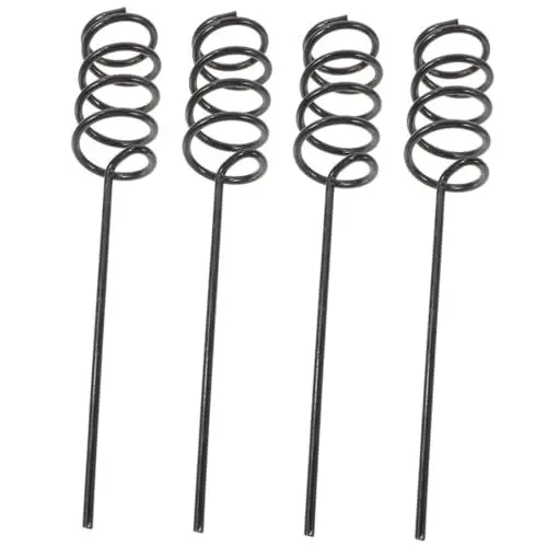 Produktbild: FOYTOKI Angelruten-sets 4-teilige Rutenhalter Für Die Bank Angelrutenhalter Spiral-rutenständer Aus Metall Halterungen