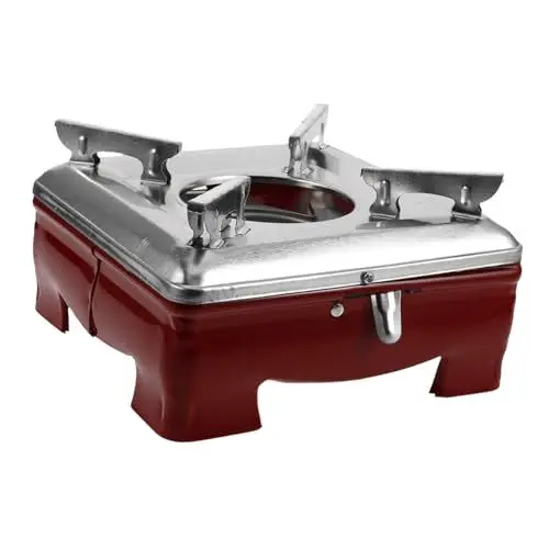 Produktbild: FOYTOKI Alkoholkocher Aus Edelstahl Tragbarer Campingkocher Alkohol Kochherd Tragbarer Kocher Für Camping Outdoor-campingkocher Wanderkocher Mini Herd Rucksackkocher-kit Rostfreier Stahl