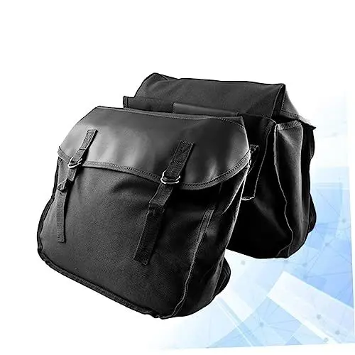 Produktbild: FOYTOKI Allzweck-fahrradsatteltasche mit Großer Kapazität Sattelstützentasche Klapptasche für Outdoor-aktivitäten Schwarz