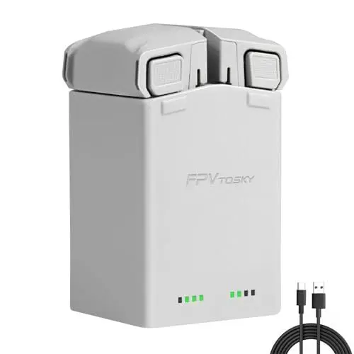 Produktbild: FPVtosky Akku Ladegerät für DJI Mini 4 Pro/Mini 3/ Mini 3 Pro Zubehör, DJI Mini 4 Pro/Mini 3 Pro Akku-Ladehub, parallele Akku-Ladestation（Batterie Nicht enthalten）