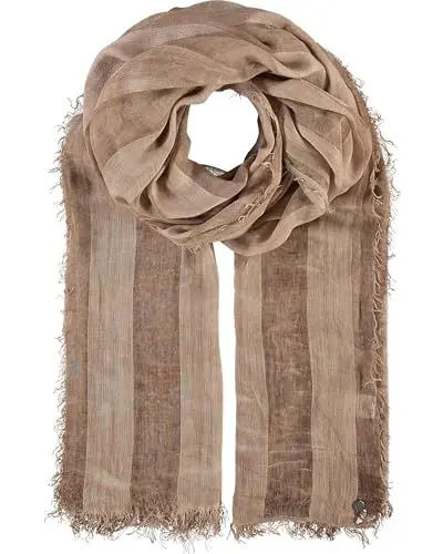 Produktbild: FRAAS Gestreifte Stola in Viskosemischung Beige