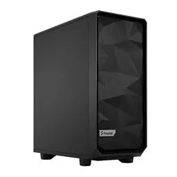 Produktbild: FRACTAL Design Meshify 2 Compact Black, Flexibles ATX High-Airflow Mid Tower Computer Gehäuse, schwarz FD-C-MES2C-01