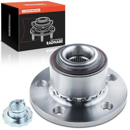 Produktbild: Frankberg Radlager Radlagersatz Vorderachse Flansch-Rad ⌀127 Mit ABS Magnetring Kompatibel mit Polo 6C1 6R1 Fabia II 542 Ibiza IV 6J5 6P1 Fabia III NJ3 Replace# 6C0407621