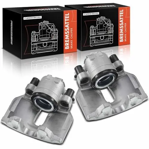 Produktbild: Frankberg 2x Bremssattel Bremszang Vorne Links Rechts Aluminium Kompatibel mit A4 8D2 B5 A4 8E2 B6 A4 8EC B7 A4 Avant 8D5 B5 A4 Avant 8E5 B6 Replace# 8E0615123A