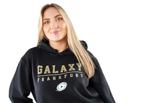 Produktbild: Frankfurt Galaxy Hoodie - Unisex - Black - M
