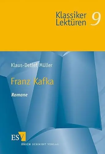 Produktbild: Franz Kafka: Romane (Klassiker-Lektüren)