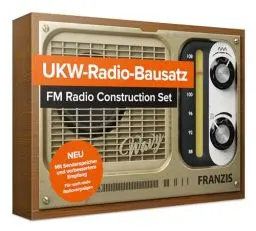 Produktbild: FRANZIS 67226 - Das UKW-Radio zum Selberbauen (ohne Löten) - Erleben sie klaren Klang und digitale Präzision, Komplettset inkl. 36-seitigem Handbuch