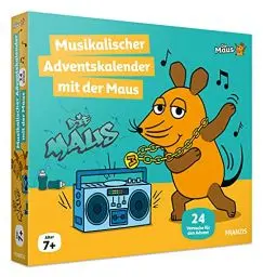 Produktbild: FRANZIS 67270 - Musikalischer Adventskalender mit der Maus, 24 Versuche für den Advent rund um das Thema Töne und Musik, für Kinder ab 7 Jahren