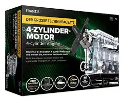 Produktbild: Franzis 4-Zylinder-Motor-Kit