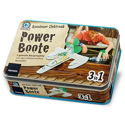 Produktbild: Franzis 65212 Bausatz Smartkids-Power-Boote 3-in-1