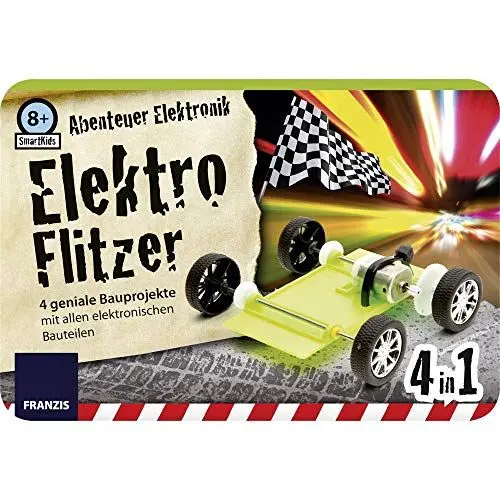 Produktbild: Franzis 65216 Bausatz Smartkids-Elektroflitzer 4-in-1