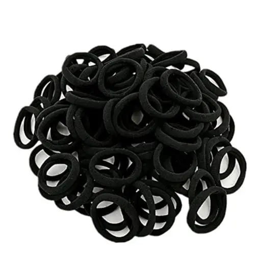 Produktbild: FRCOLOR 100St haarband hair-band gummischlangen haar tapes haarbänder hairwrap die gummibärenbande Zopfgummi klimzug gummibänder hair band Haargummis Haarseilbänder nahtlos Kopfbedeckung