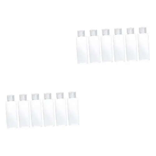 Produktbild: FRCOLOR 12stücke Transparente Reise-flaschen Für Kosmetik Auslaufsichere Leichte Behälter Für Lotion Shampoo Und Pflegeprodukte Für Unterwegs Und