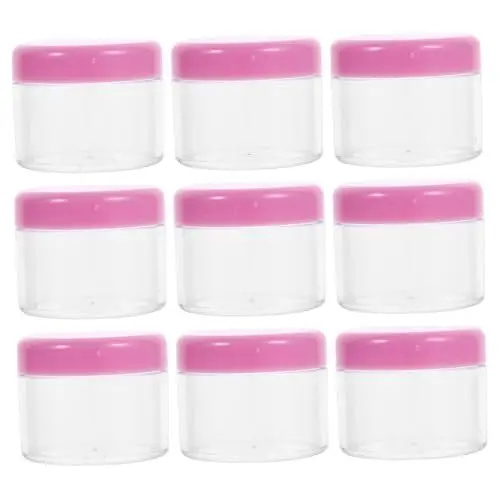 Produktbild: FRCOLOR 12st Kleine Kosmetikdose Lotionsglas Kleine Gläser Mit Deckel Kosmetikdosen Wiederverwendbar Leere Sahnebehälter Reise Cremebehälter Tragbar Verpackungsbox Plastik Reisen