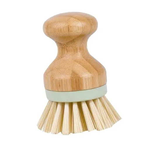 Produktbild: FRCOLOR Holzbürste Für Langlebig Spülbürste Aus Pp Und Holz Für Küche Waschen Bürste Mit Kurzem Griff Für Bequemes Benutzen Lieferungen Für Restaurant Und Küche