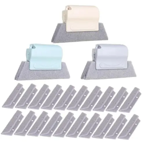 Produktbild: FRCOLOR 1 Satz Fensterschlitz-Reinigungsbürste saubereres Werkzeug Rillenreinigungsbürste Fensterputzmittel fensterpinsel Fensterreinigungswerkzeuge Fugenreinigungsbürste Japanischer Stil