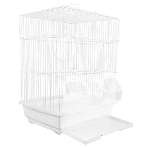 Produktbild: FRCOLOR 1satz Metall Vogelträger Käfig Für Papageien Tragbarer Vogelkäfig Für Ausflüge Und Aus Robustem Und Sicherem Einfach Zu Transportieren Und Bietet Für Ihre Vögel