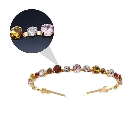 Produktbild: FRCOLOR 1stück Glitzernde Wasserfall-haaraccessoires Mit Kristall-headdress Für Festlichkeiten Geeignet Für Hochzeiten Und Partys Leicht Und Stilvoll