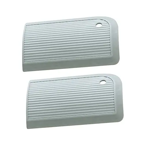 Produktbild: FRCOLOR 2St Wischer badreiniger Bathroom Cleaner fensterputzmittel Badezimmer Armatur Fensterputzbürste Autotrockner Wasserschaber aus Glas Werkzeug zum Fensterputzen Plastik Light Grey